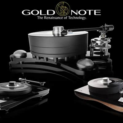 GOLD NOTE Mediterraneo Italian Walnut Turntable - B7 Ceramic Tonearm Included - NEW! image 13