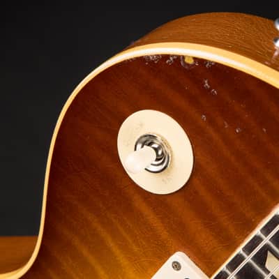 2021 - Gibson Custom Shop Made 2 Measure Murphy Lab '59 Les Paul Standard Murphy Painted Ultra Heavy Aged Royal Tea Burst image 16