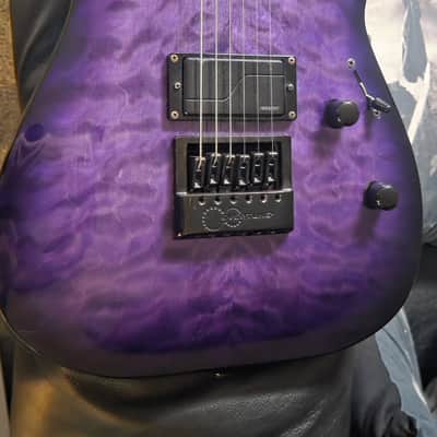 Listing image 1 for ESP LTD H-1000 Deluxe Evertune - See Thru Purple Sunburst 2023