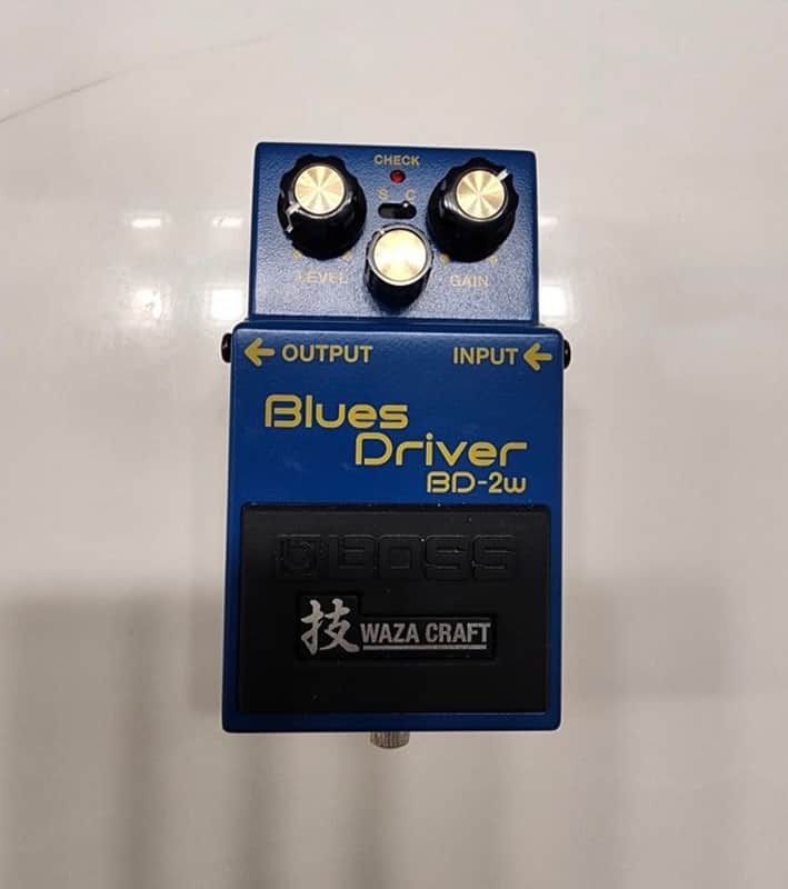 Boss BD-2W Blues Driver Waza Craft 2015 - Present - Blue