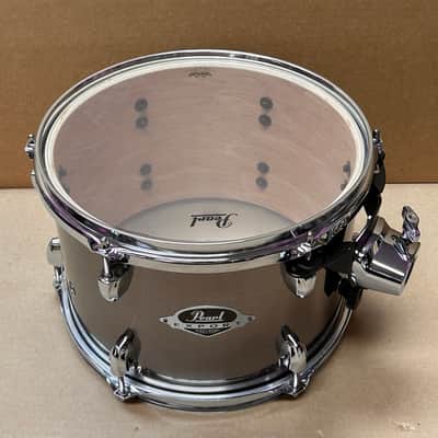 Pearl Export Series 12"x8" Rack Tom – Brushed Steel Finish – Brand New (No Box) image 1