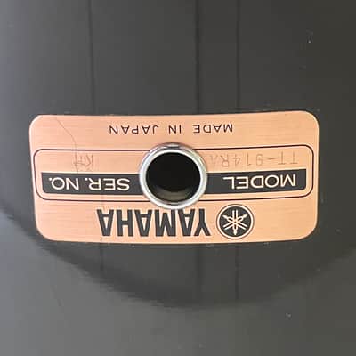 Yamaha 9000 Recording Custom 14x10 tom piano black image 9
