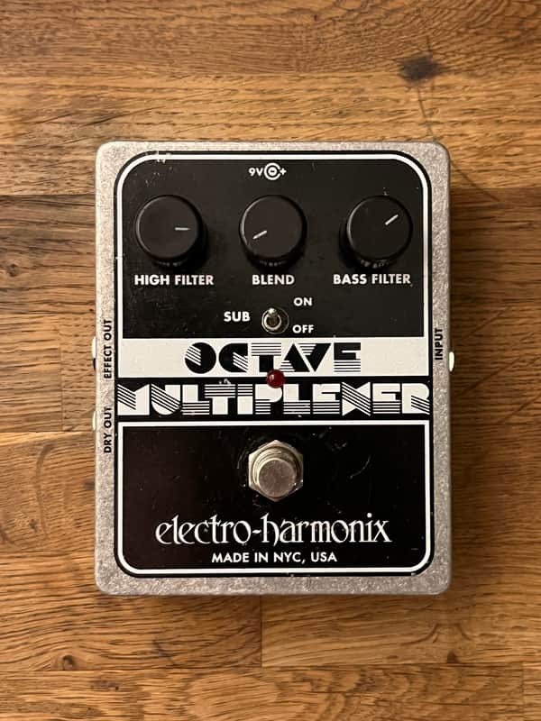 Electro-Harmonix Octave Multiplexer Analog Sub-Octave Generator (XO) 2007 - 2021 - Silver / Black image 1
