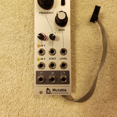 Mutable Instruments Ripples V2 Liquid Filter 2020 - White Silver image 1