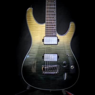 Ibanez S61AL Axion Label Electric Guitar - Black Mirage Gradation Low Gloss image 1