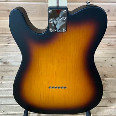 Fender Limited Edition American Performer Timber Telecaster Electric Guitar - 2-Color Sunburst image 4