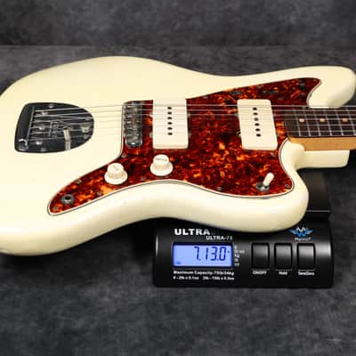 1964 Fender Jazzmaster - Olympic White with Matching Headstock - OHSC image 16