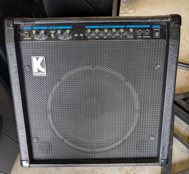 Kustom KBA 80 80-watt MOSFET Bass Amplifier image 1