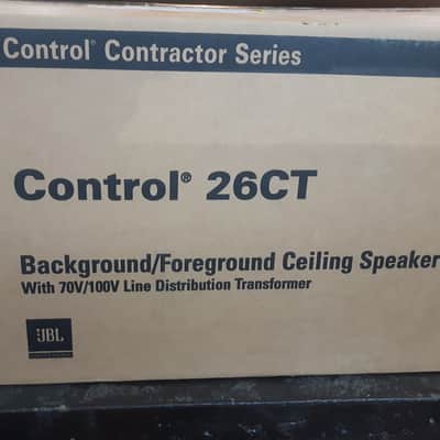 N.O.S JBL Control 26CT Ceiling Speakers Made in Mexico (Pair) image 4