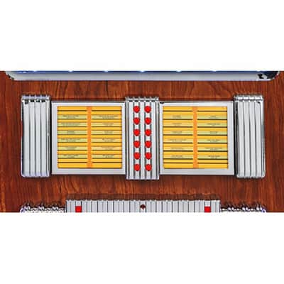 Crosley Digital LED Jukebox with Bluetooth – Walnut Cabinet + Matching Stand image 3