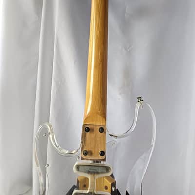 Barclay Acrylic Strat-Style Guitar w/ Transparent Acrylic Headstock – Rare (1990s–2000s) image 11