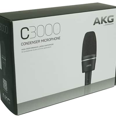 AKG C3000 Large Diaphragm Studio Recording Condenser Microphone Mic w/Shockmount image 6