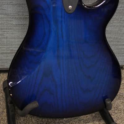 1991 G&L  SB-1 Left Handed Blueburst image 7