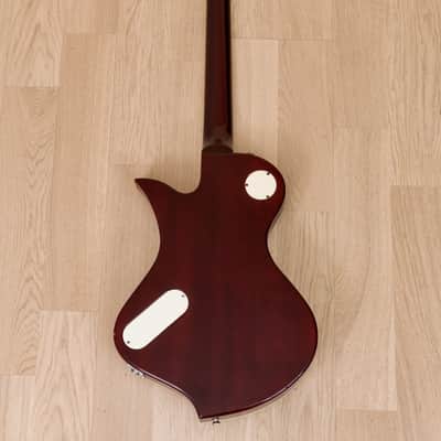 2002 Fernandes American Custom Ravelle Custom, Hand-Made w/ AAAAA Flame Maple Top, Case & Tags image 3