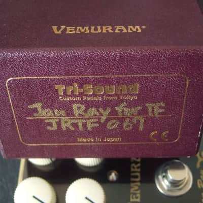 Vemuram Jan Ray for TF Tomo Fujita w/ Original Box & Manual image 10