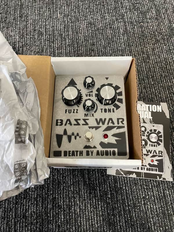 Death By Audio Bass War Fuzz Bass Effects Pedal - OPEN BOX image 1
