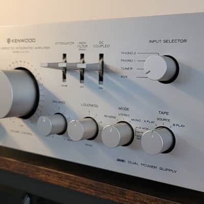 Rare Kenwood KA-701, Monster Power Integrated Amplifier, 80 WPC, Recapped, Superb, ONLY ONE, $1099 Shipped! image 1