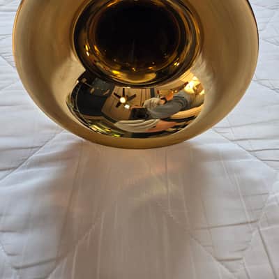 King 2103 3B Legend Series Trombone with F-Rotor Clear Lacquer Brass image 3