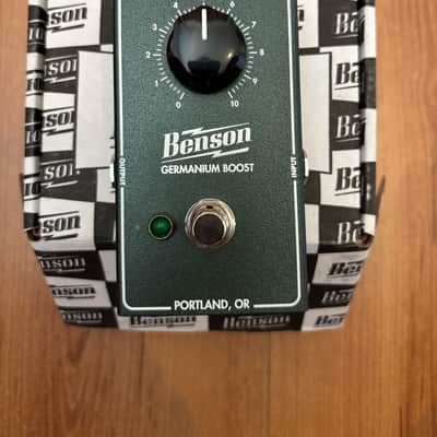 Benson Amps Germanium Boost 2021 - Present - Green image 3