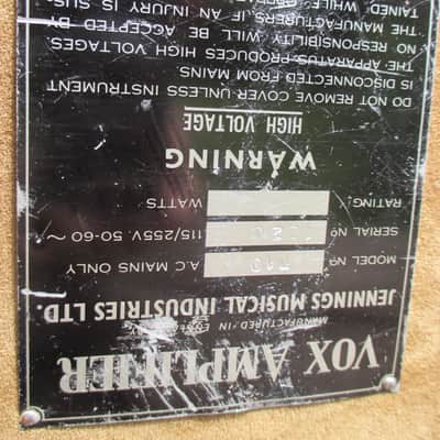 VOX UL 710 1966 image 2
