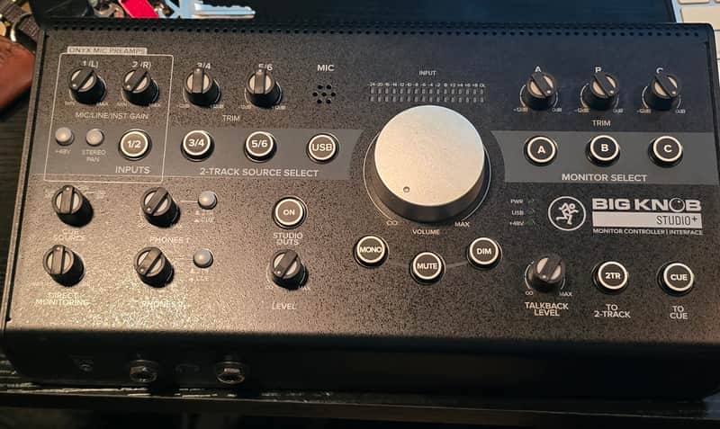 Mackie Big Knob Studio+ Monitor Controller / Interface 2017 - Present - Black image 1