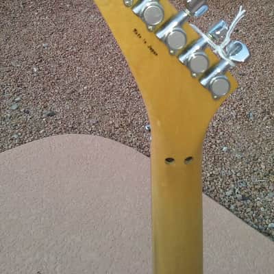 Early 1980's Kramer Focus 1000 | Black Splatter on Yellow | Like New Road Runner Hardshell Case image 7