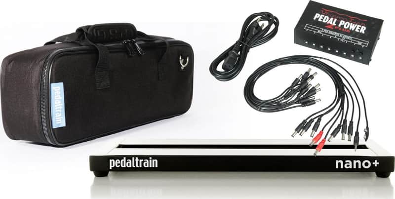 Pedaltrain NANO Plus PEDALBOARD w/Soft Case and Voodoo Lab Pedal Power 2 Plus Power Supply image 1