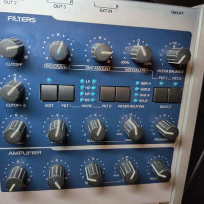 Access Virus Indigo 37-Key Digital Synthesizer 2001 - Silver & Blue image 19