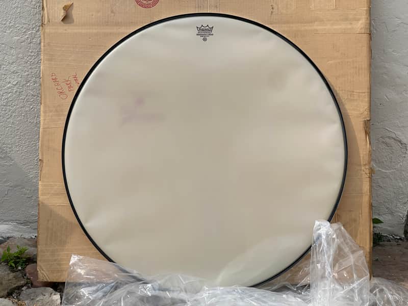 New Remo 32" Renaissance Hazy Timpani Head Steel Insert image 1