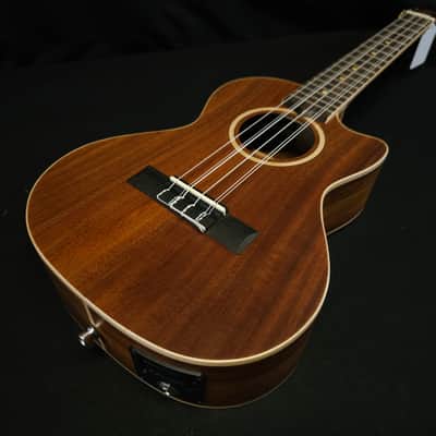 New Lanikai Acoustic Electric 6 String Tenor Ukulele ACST-6CET w/Gig Bag image 1