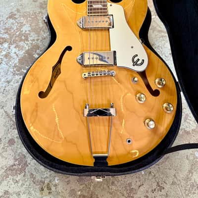 MIK Epiphone  Casino  2004 - Natural peerless Korea original OX image 3