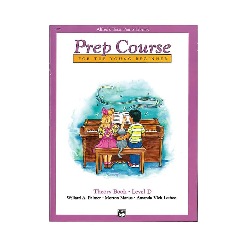 Alfred Alfred s Basic Piano Prep Course - Theory Book Level D image 1