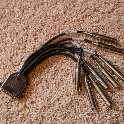 Mogami DB-25 to TRS Female 8 Channel Breakout Cable image 1