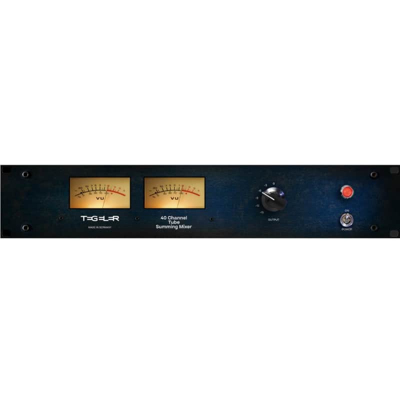 TEGELER TEG-TSM Professional Rackmount 40 Channel Studio Tube Summing Mixer image 1