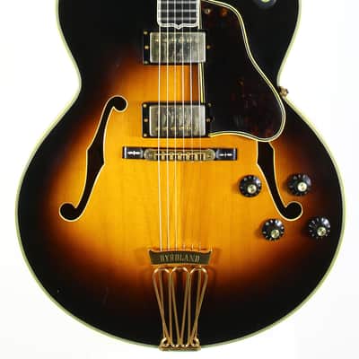 Gibson Byrdland Thinline Hollowbody Archtop Electric Guitar 1978 Tobacco Sunburst Vintage 1970s l5 image 6