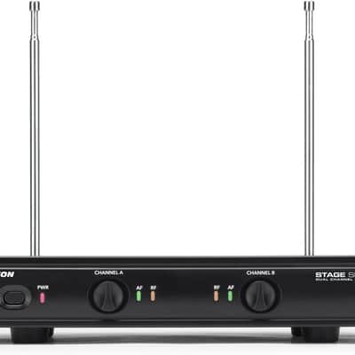 Samson Stage 200 VHF Wireless System Q6 Dynamic Microphones SWS200HH-C image 3
