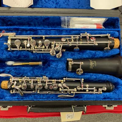 Selmer 123fb oboe Oboe with Resonite Body Modified Conservatory System with Silver-plated Keys New-Old Stock 50% OFF image 3