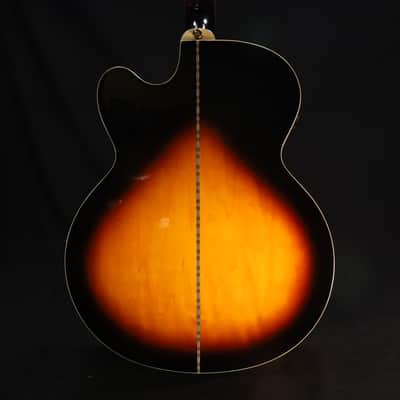 Epiphone J-200 EC Studio (Solid Top; Fishman Presys) Vintage Sunburst 739 image 2