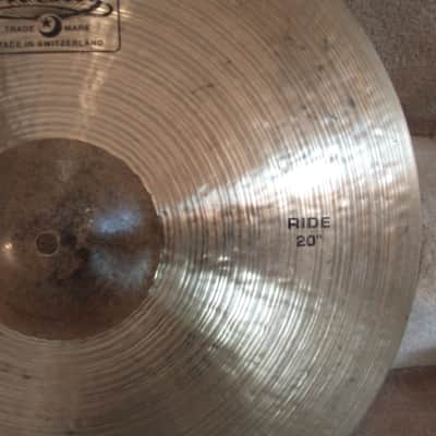 Paiste Twenty series 20 inch ride cymbal raw bell super clean excellent condition! image 3