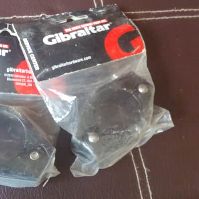 NEW GIBRALTAR DRUM RACK PARTS LOT Black FEET / MEMORY LOCKS image 4
