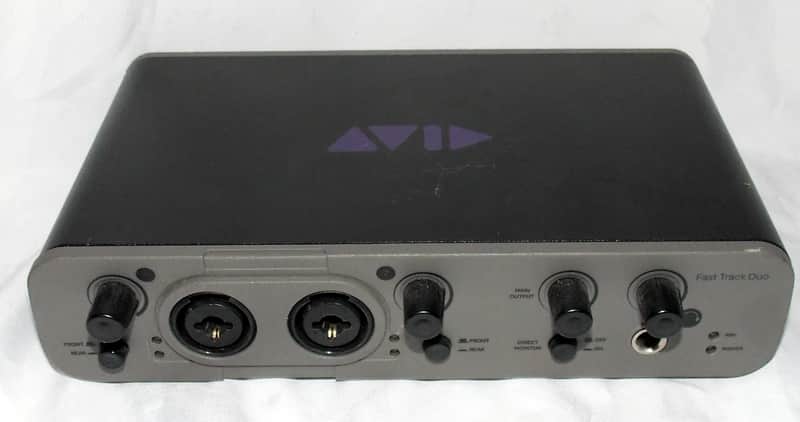 Avid Fast Track Solo USB Audio Interface 2010s - Dark Gray image 1