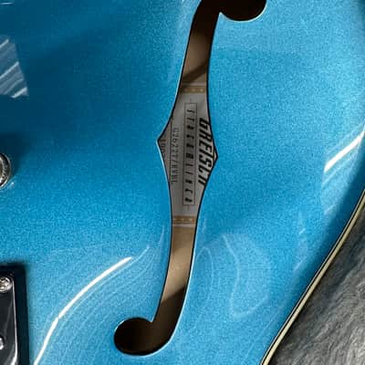 Gretsch G2622T Streamliner Center Block with Laurel Fretboard, Bigsby 2019 - Present - Riviera Blue image 8