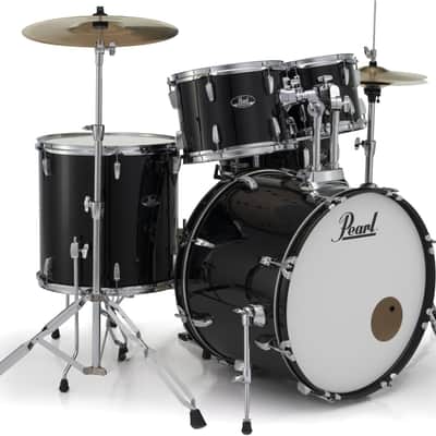 Pearl RS525SC/C Roadshow 5-piece Drum Set - Jet Black image 1