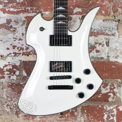 B.C. Rich Mockingbird Special 2008 White MIK Korea image 1