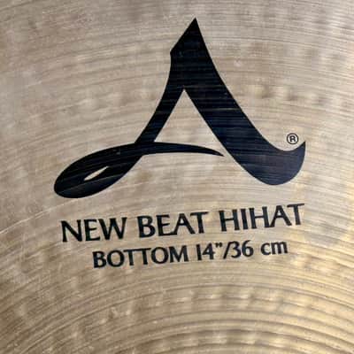Don't pay £400+!! 14" LIGHT! Zildjian A NEW BEAT Hihats 865g 1479g image 4