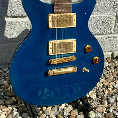 Gibson Les Paul Standard Double Cutaway 1999 - Translucent Blue image 3