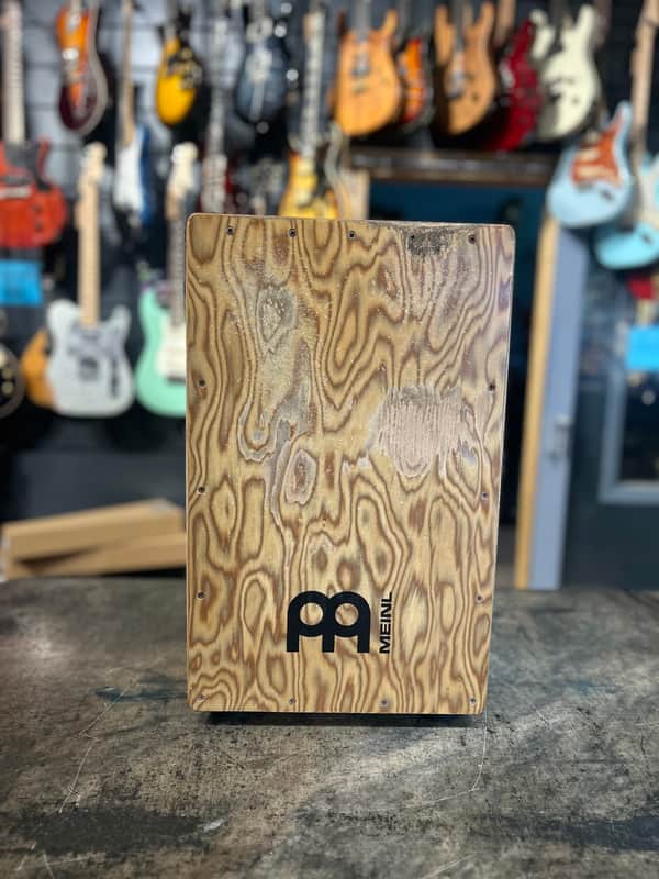 Meinl CAJ3MB-M Siam Oak Canon Malay Burl frontplate with nylon case image 1