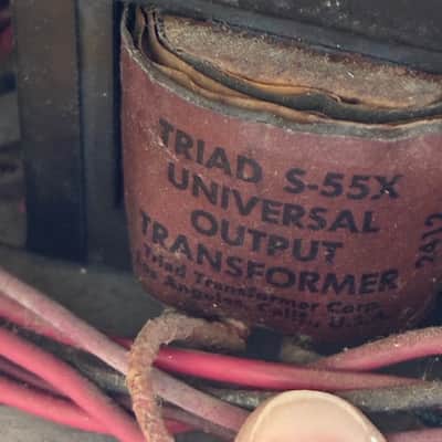 Vintage Handmade Tube Amplifier NOS RCA 6L6 Tubes Triad Transformers image 5