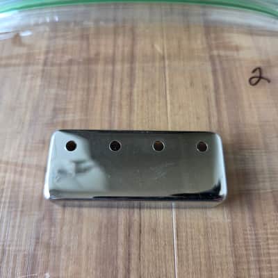 Vintage 1970's Gibson EB Bass Mini Humbucker Chrome Pickup Cover! image 1