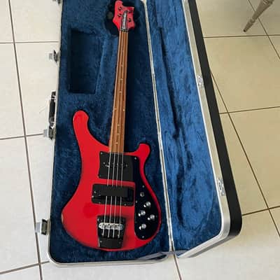 Rickenbacker 4001 Fretless Bass 1986 ultra rare "Redneck" w/Black parts Ltd. Edition its Factory Fretless ! image 11